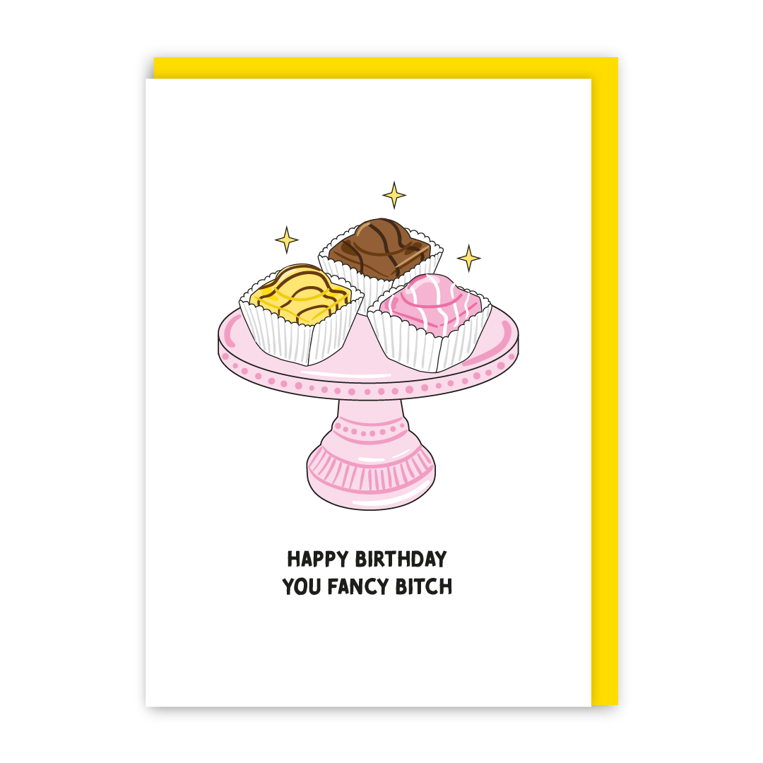 Fancy Bitch Birthday Card