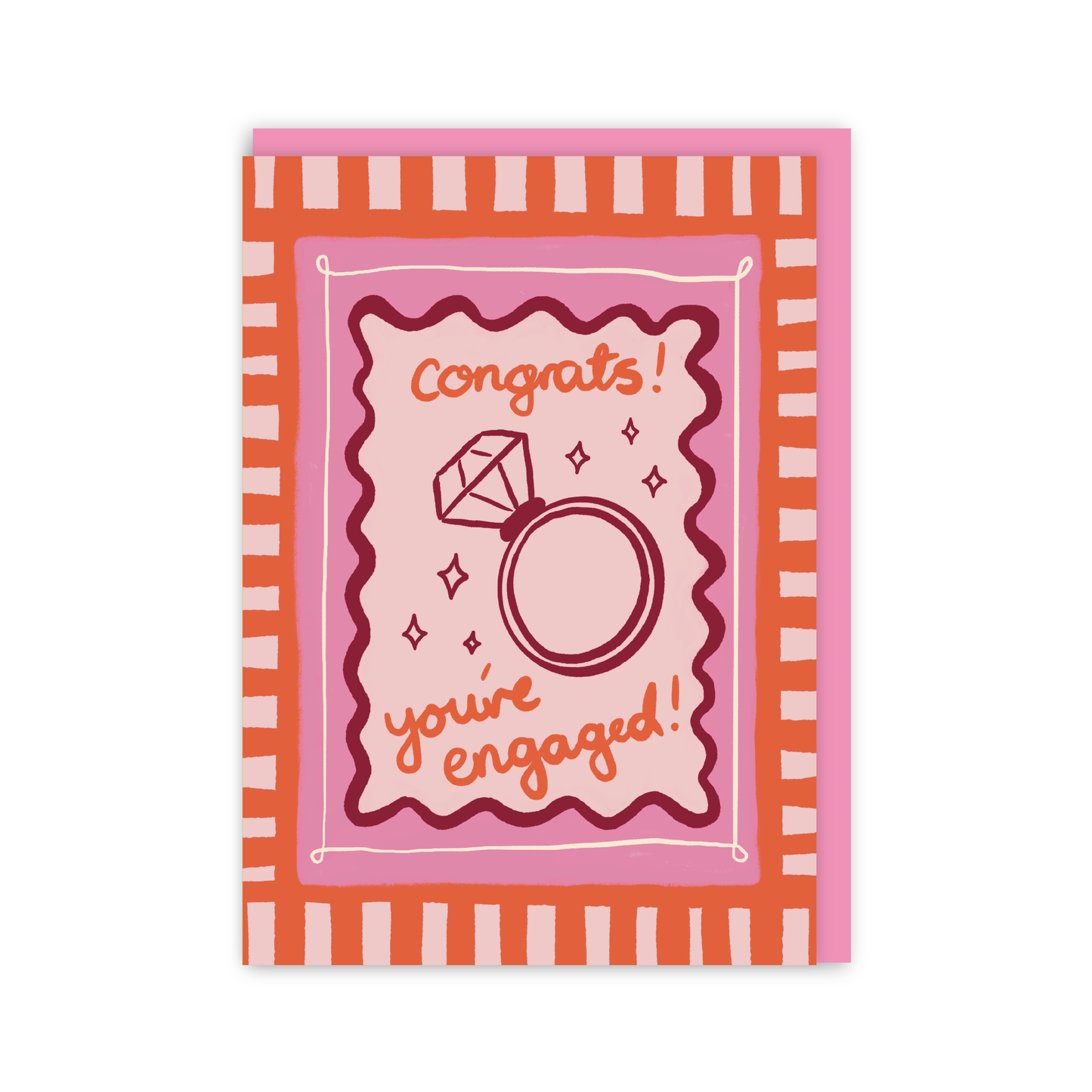 Congrats Your Engaged Card