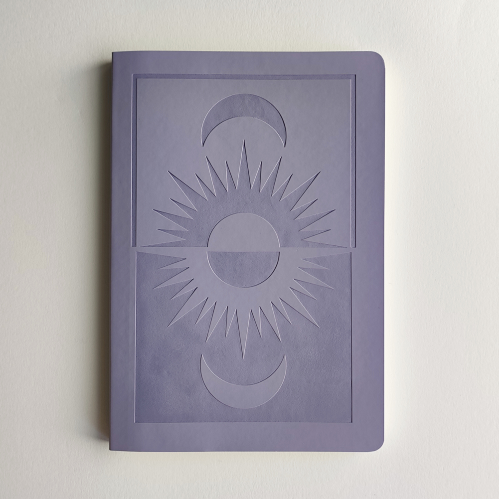 Expressions Day & Night Ruled Notebook