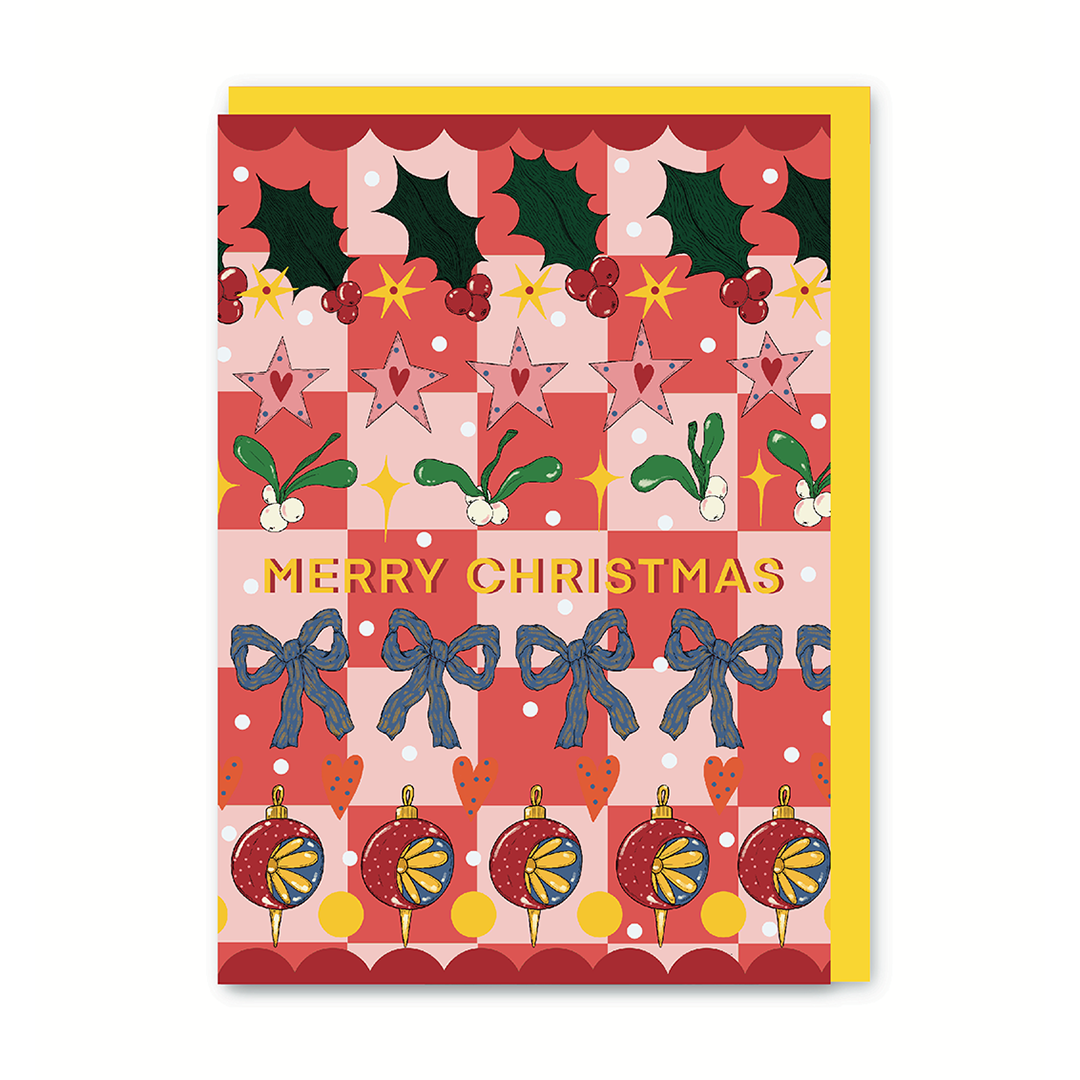 Battenberg Christmas Card