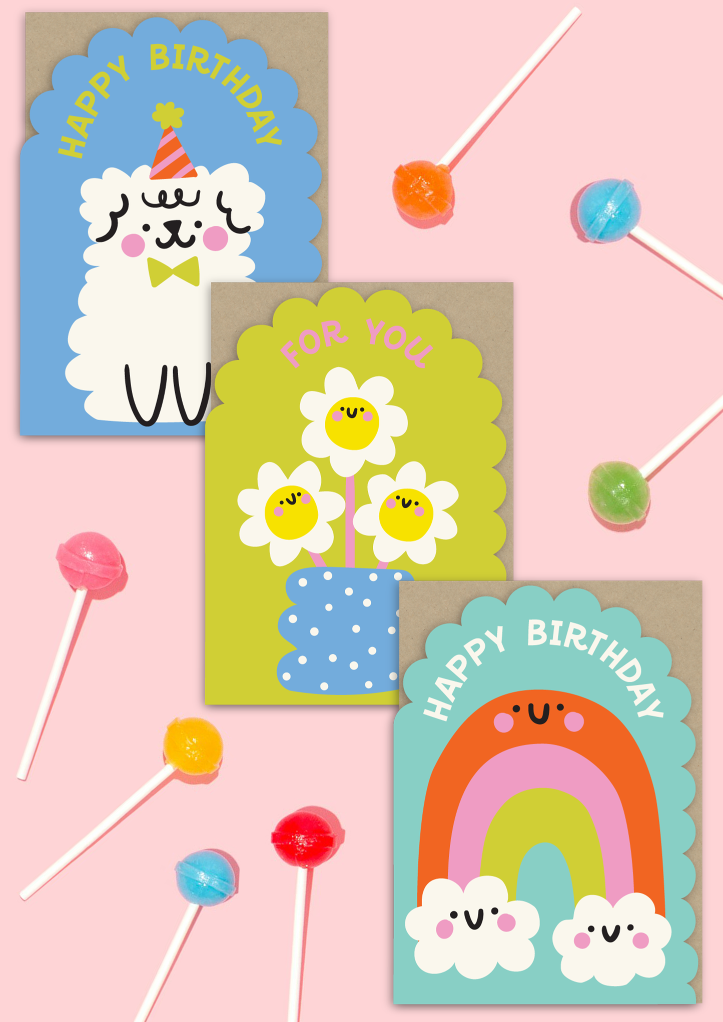 Lets Celebrate Balloons Card