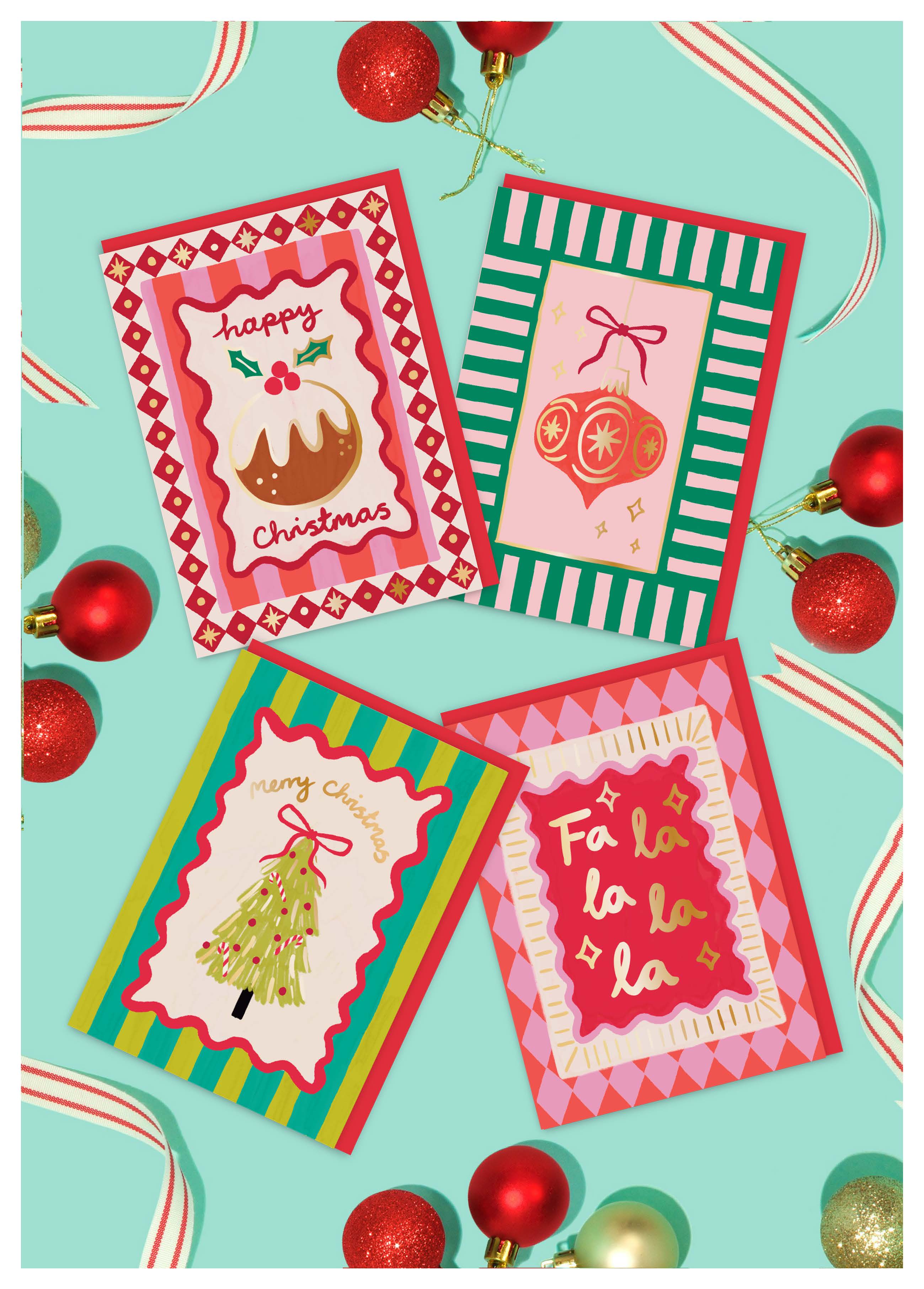 Holly Jolly Christmas Card-zoom-2