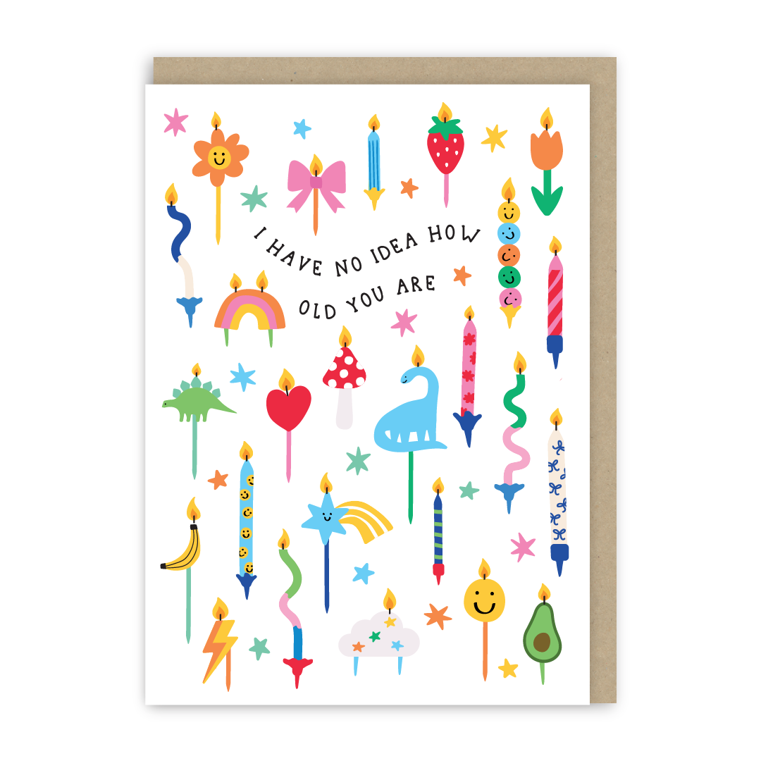 How Old You Are Birthday Card