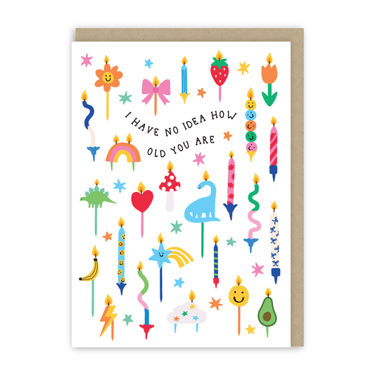 How Old You Are Birthday Card