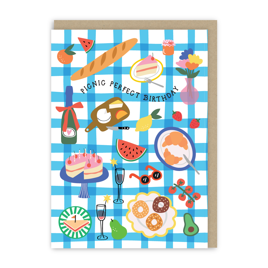 Picnic Perfect Birthday Card-zoom-1