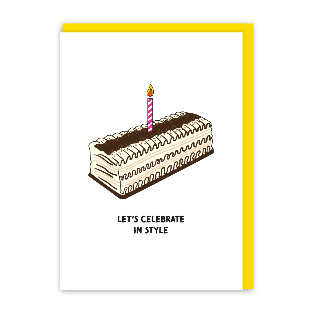 Celebrate in Style Birthday Card