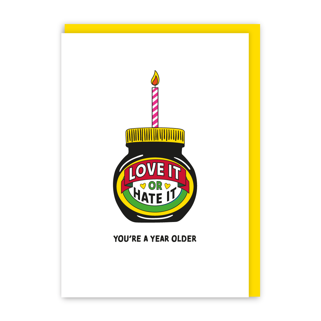 Love It Or Hate It Card Birthday Card