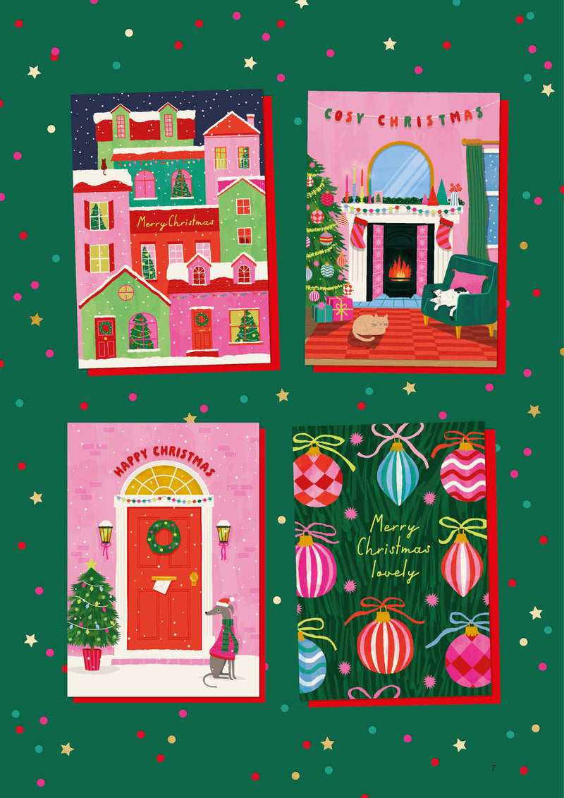 Christmas Bestie Cosy Christmas Card-zoom-