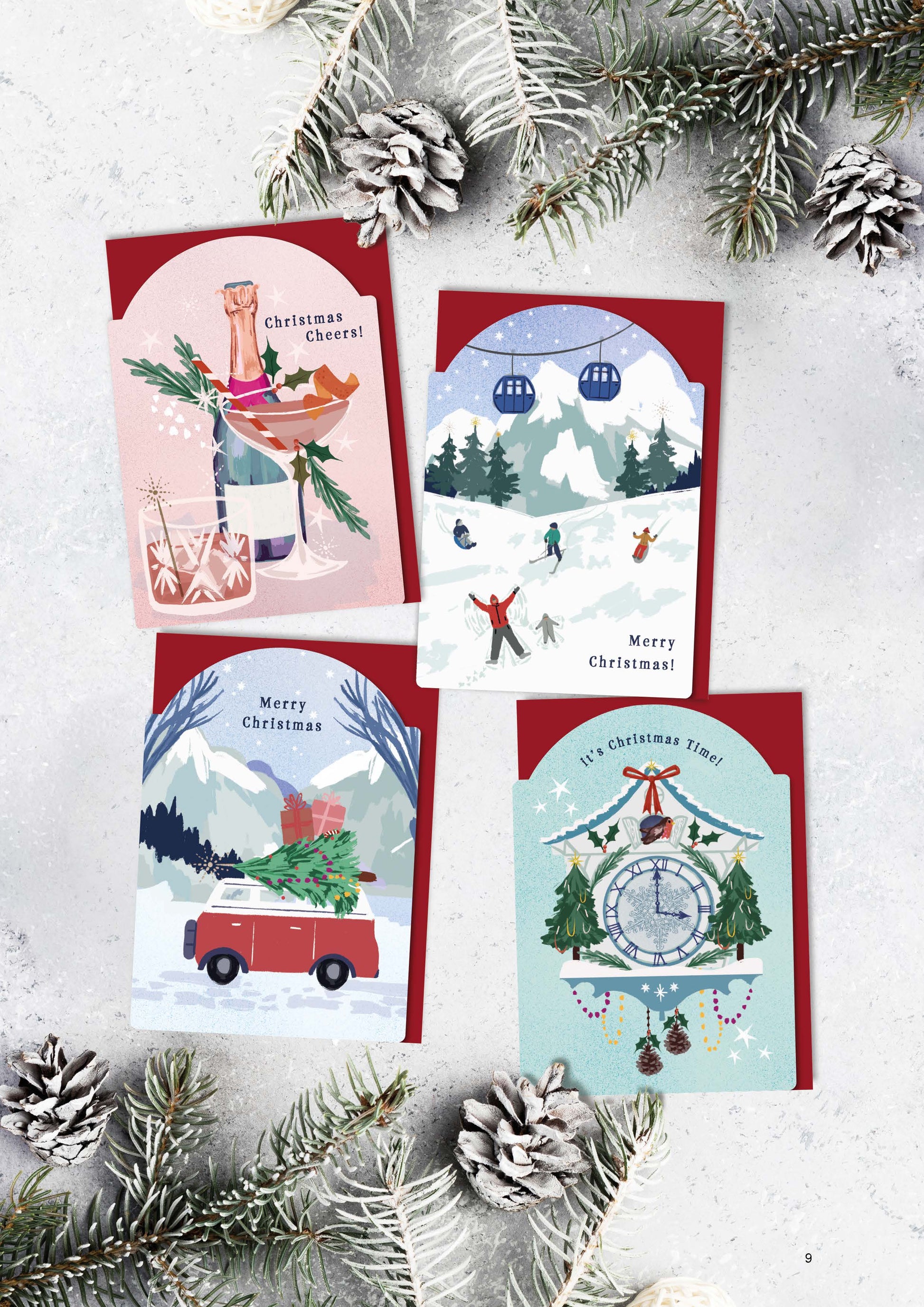 Christmas On The Mountains Card-2