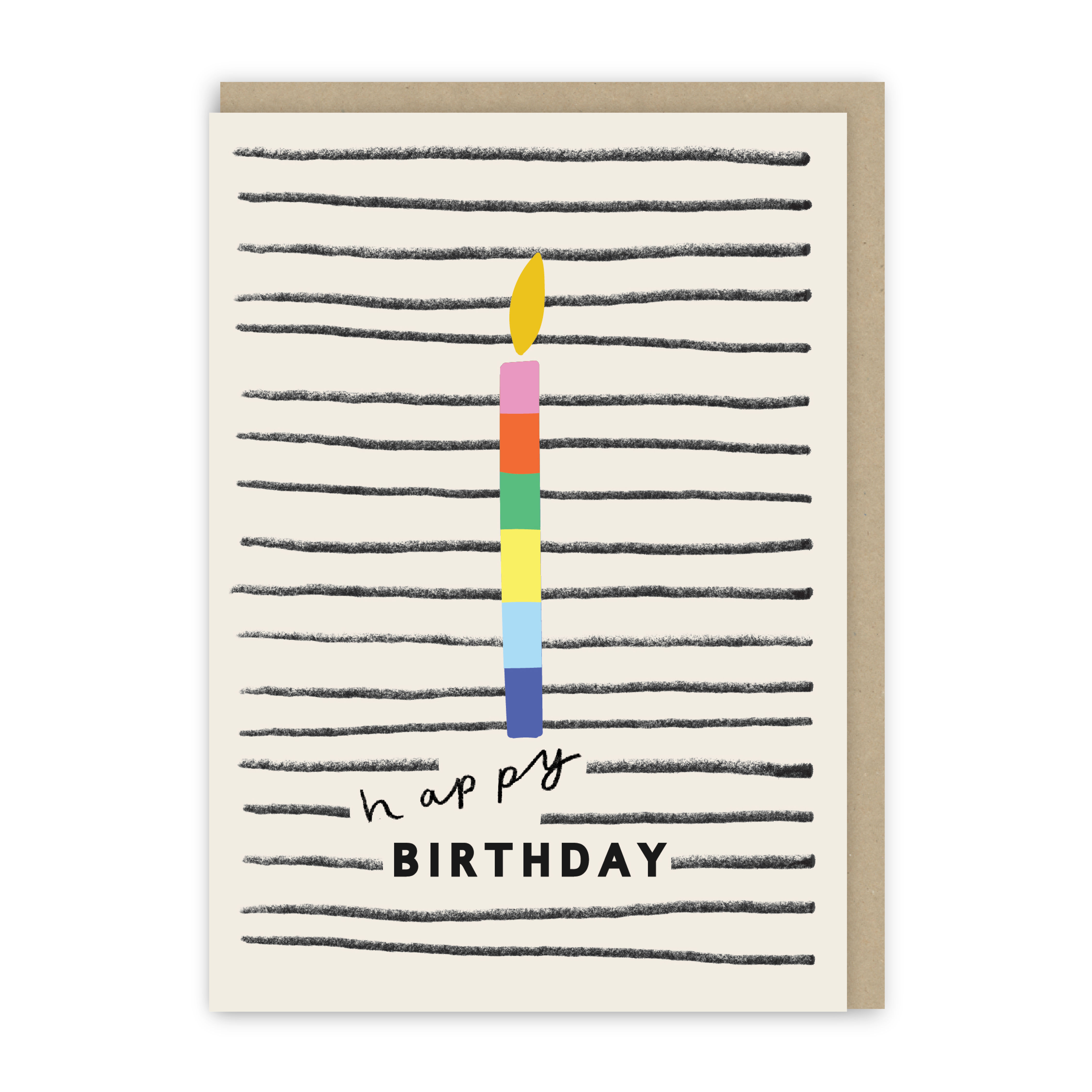 Happy Birthday Candle Card
