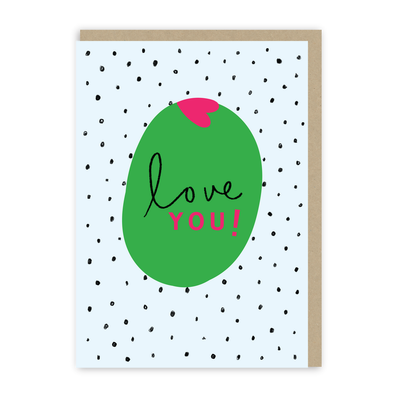 Love You Olive Card-zoom-