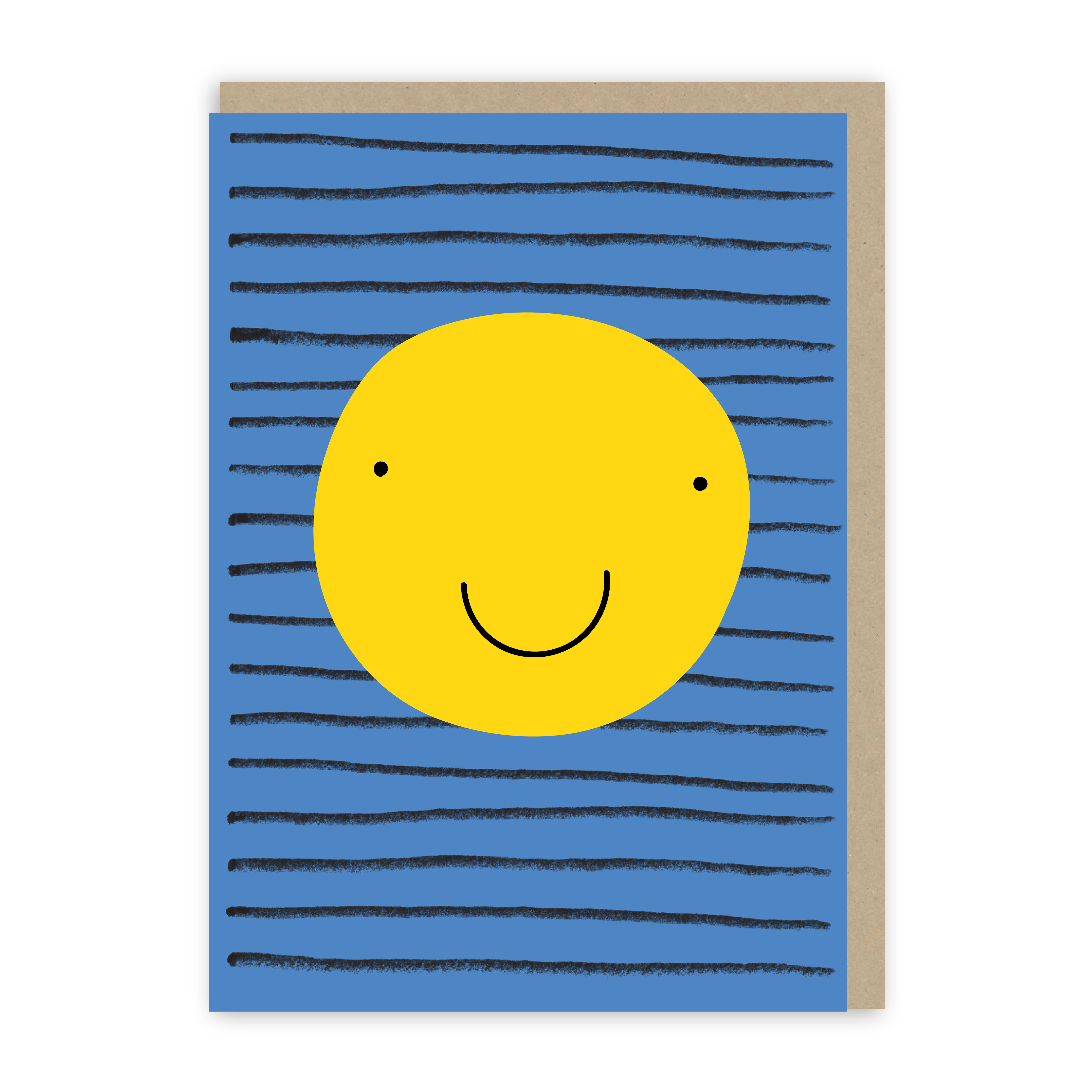 Smiley Stripe Card
