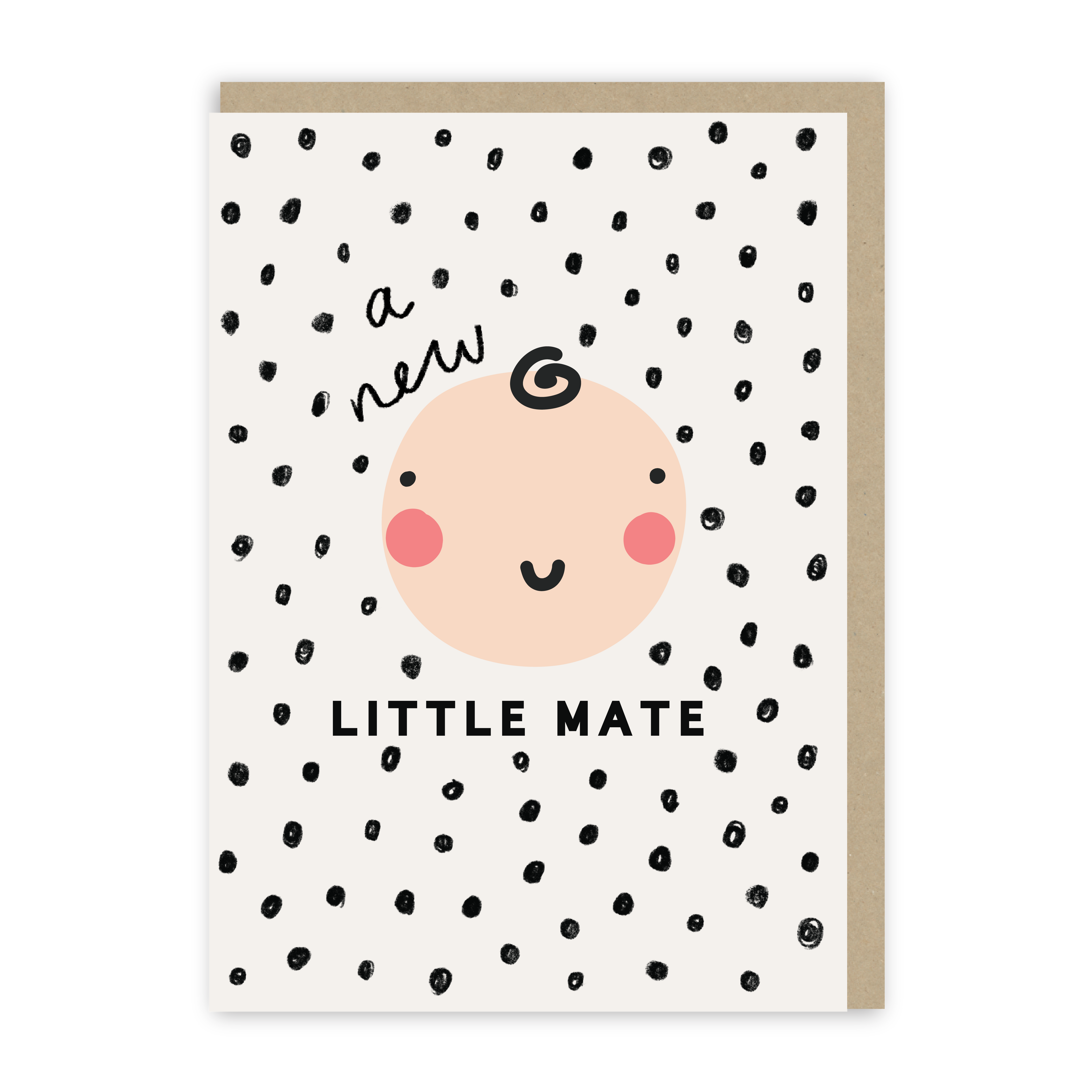 Little Mate New Baby Card-zoom-1