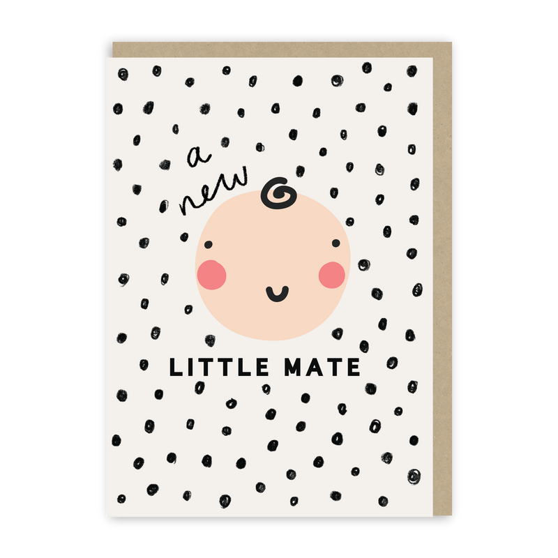 Little Mate New Baby Card-zoom-