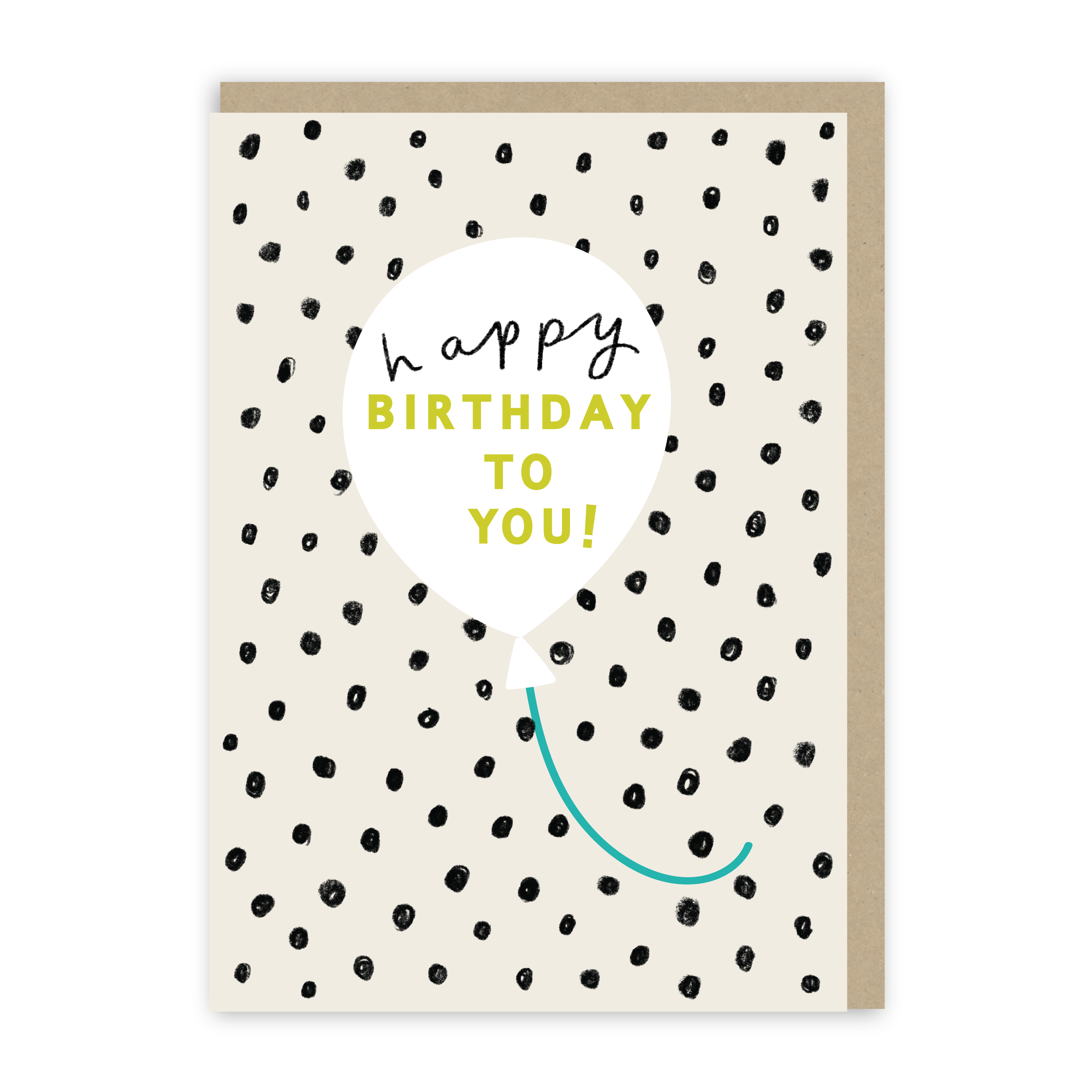 Happy Birthday Balloon Card