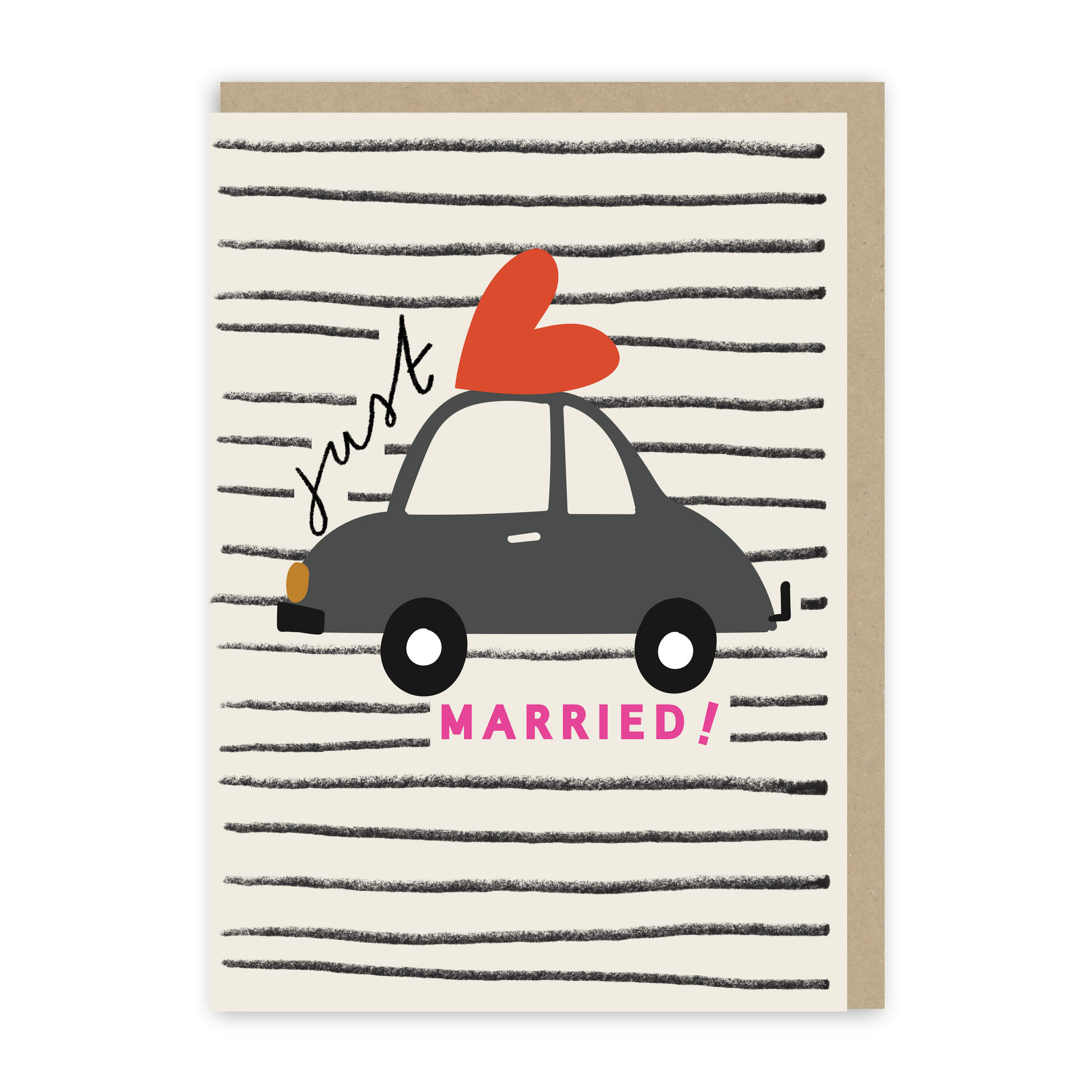 Just Married Wedding Card-1