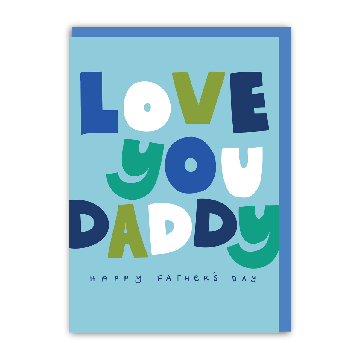 Love You Daddy Father's Day Card-zoom-1