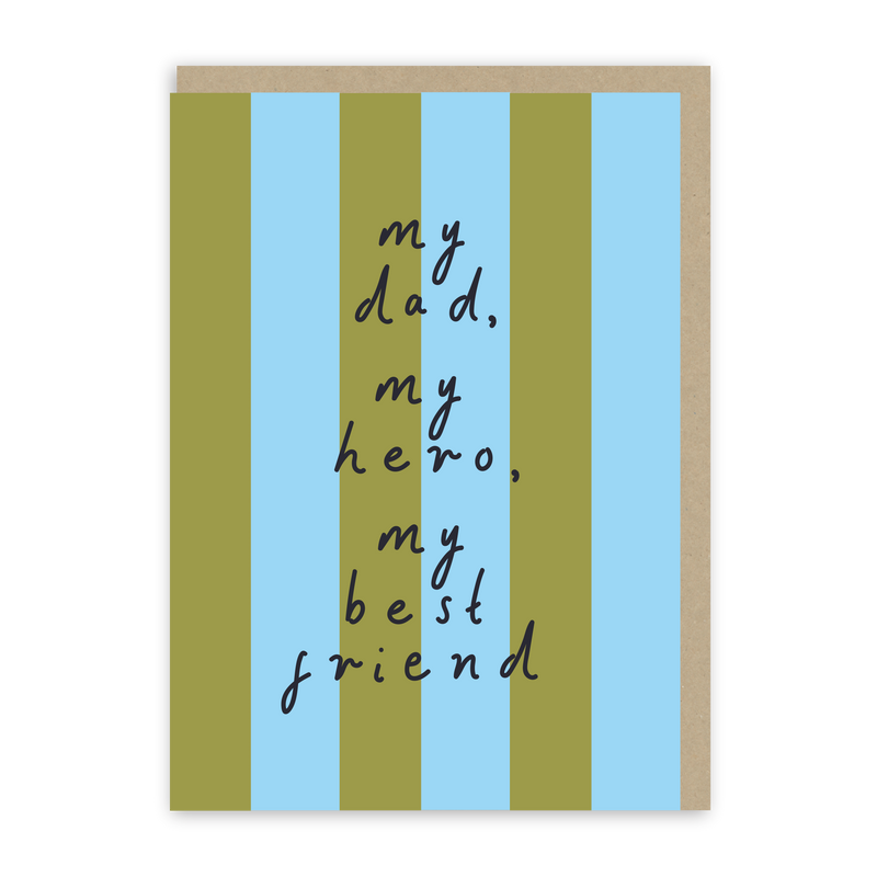 Da, Hero, Best Friend Card-zoom-
