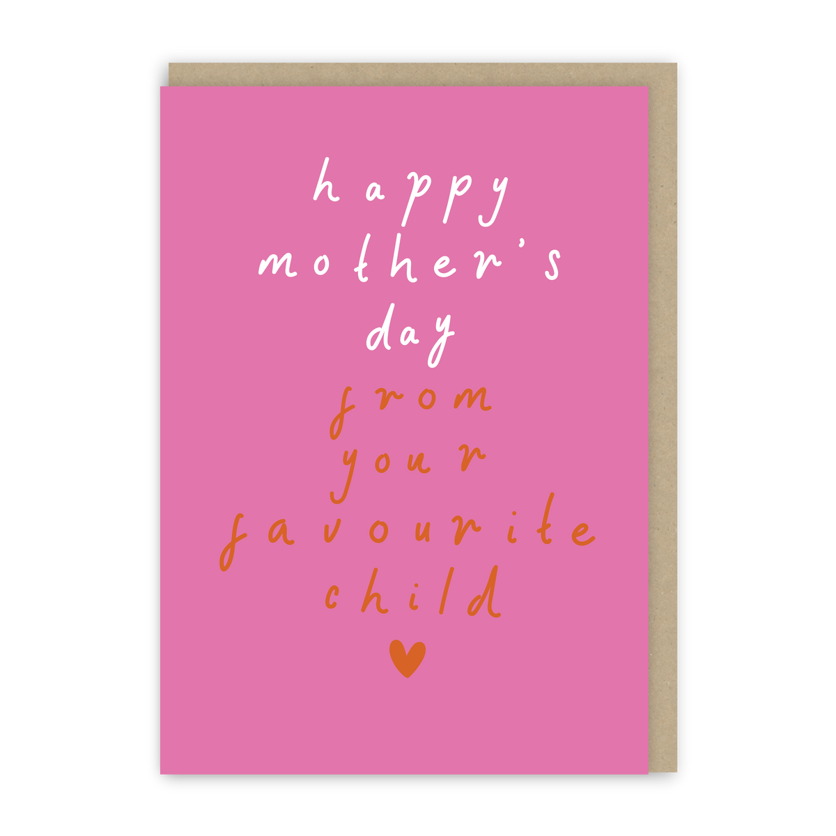 Favourite Child Mother's Day Card-zoom-1