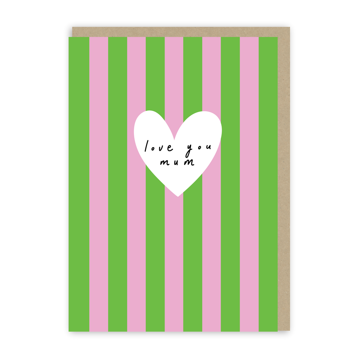 Love You Mum Stripe Card-1