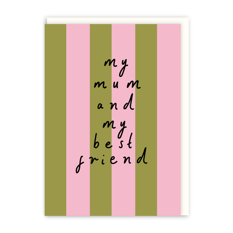 My Mum And My Best Friend Card-zoom-