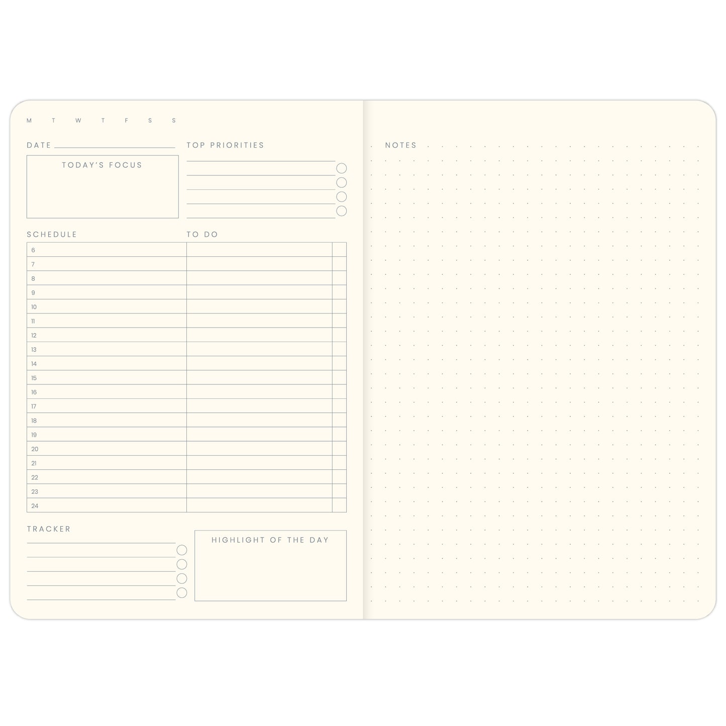Colourology Daily Planner A5 - Optimism