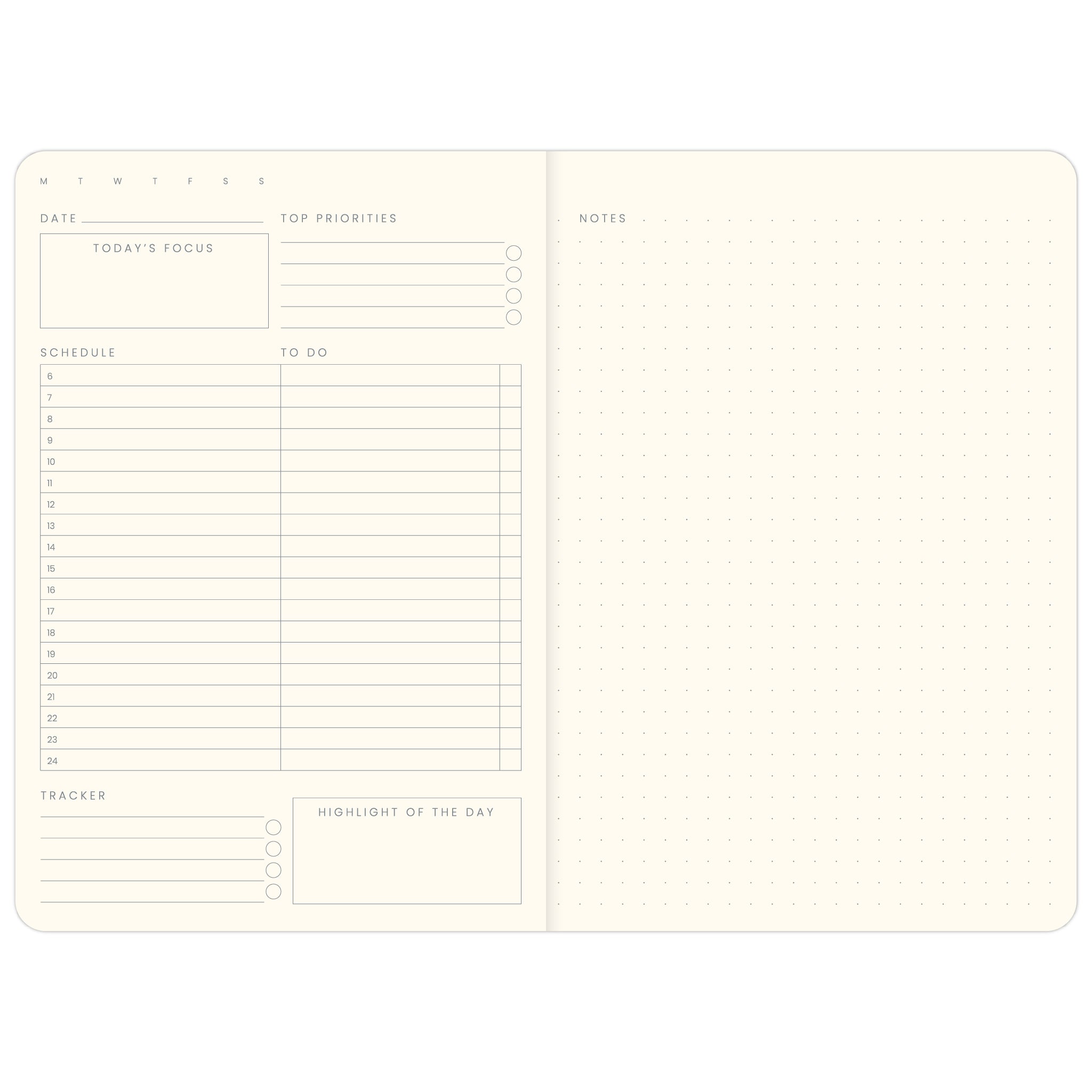 Colourology Daily Planner A5 - Strength-zoom-3