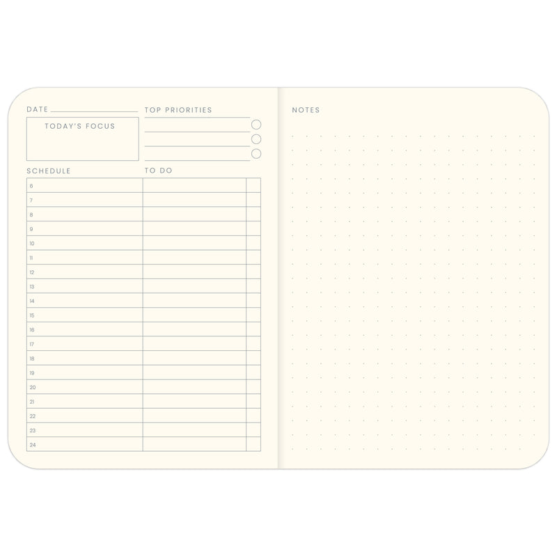 Colourology Daily Planner A6 - Balance-zoom-