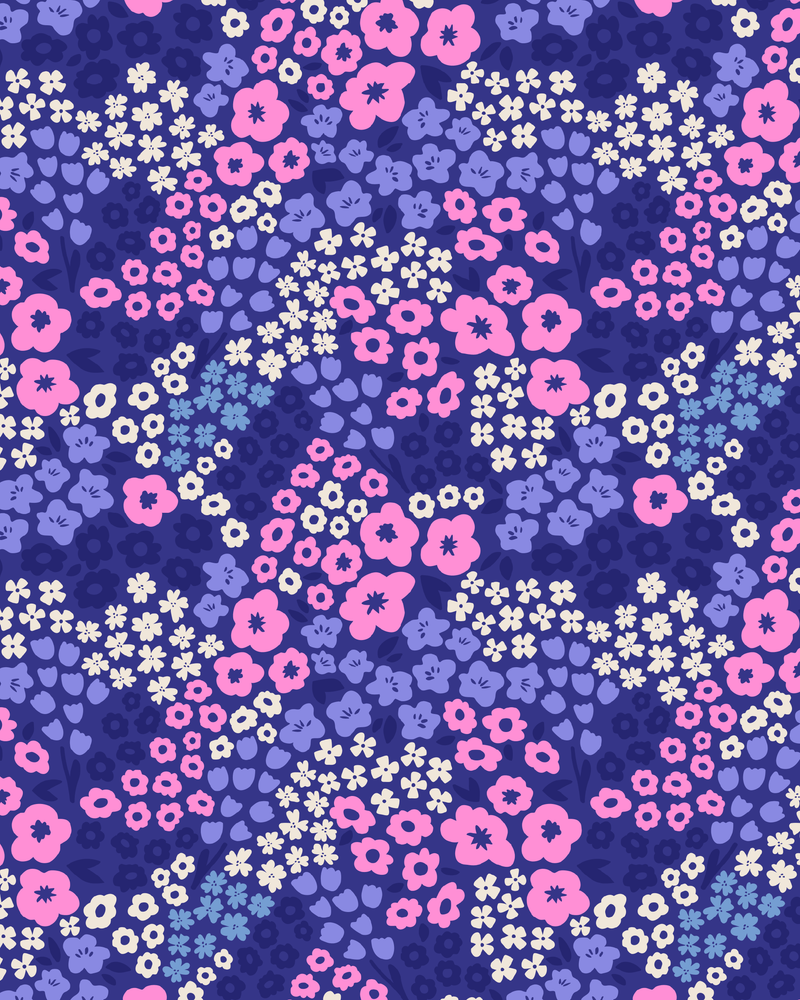 Ditsy Floral Purple-zoom-