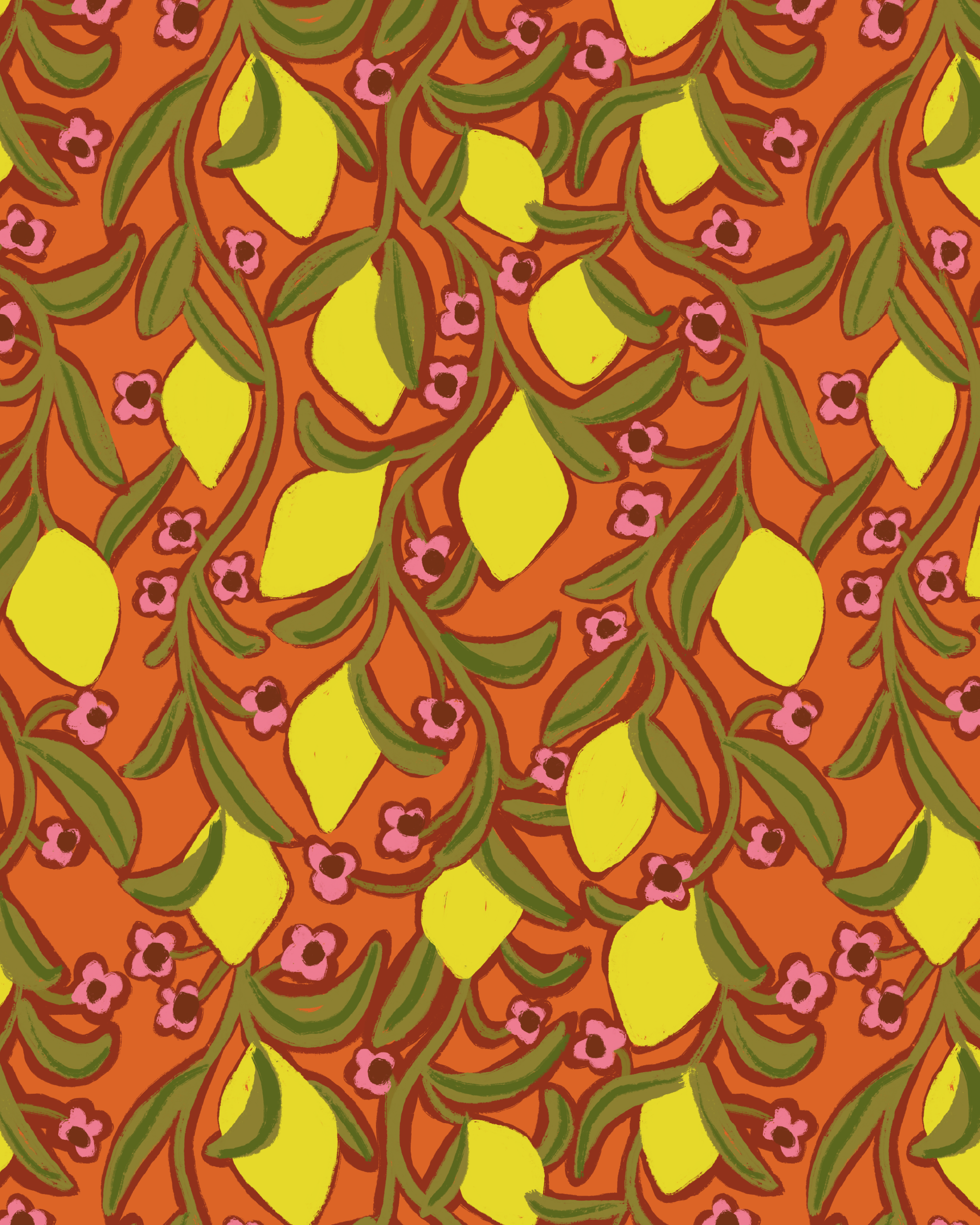 Lemon Floral
