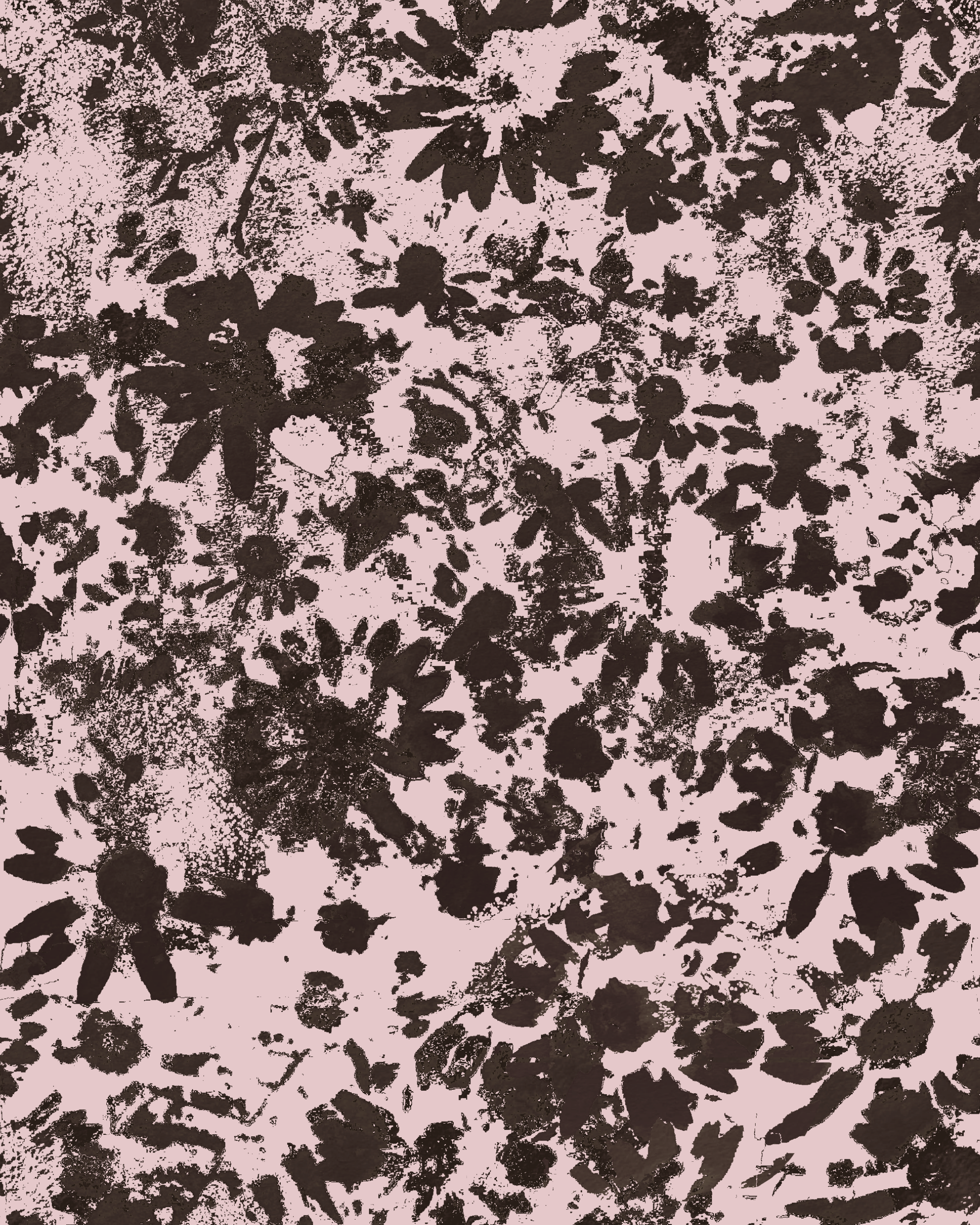 Abstract Mono Daisies