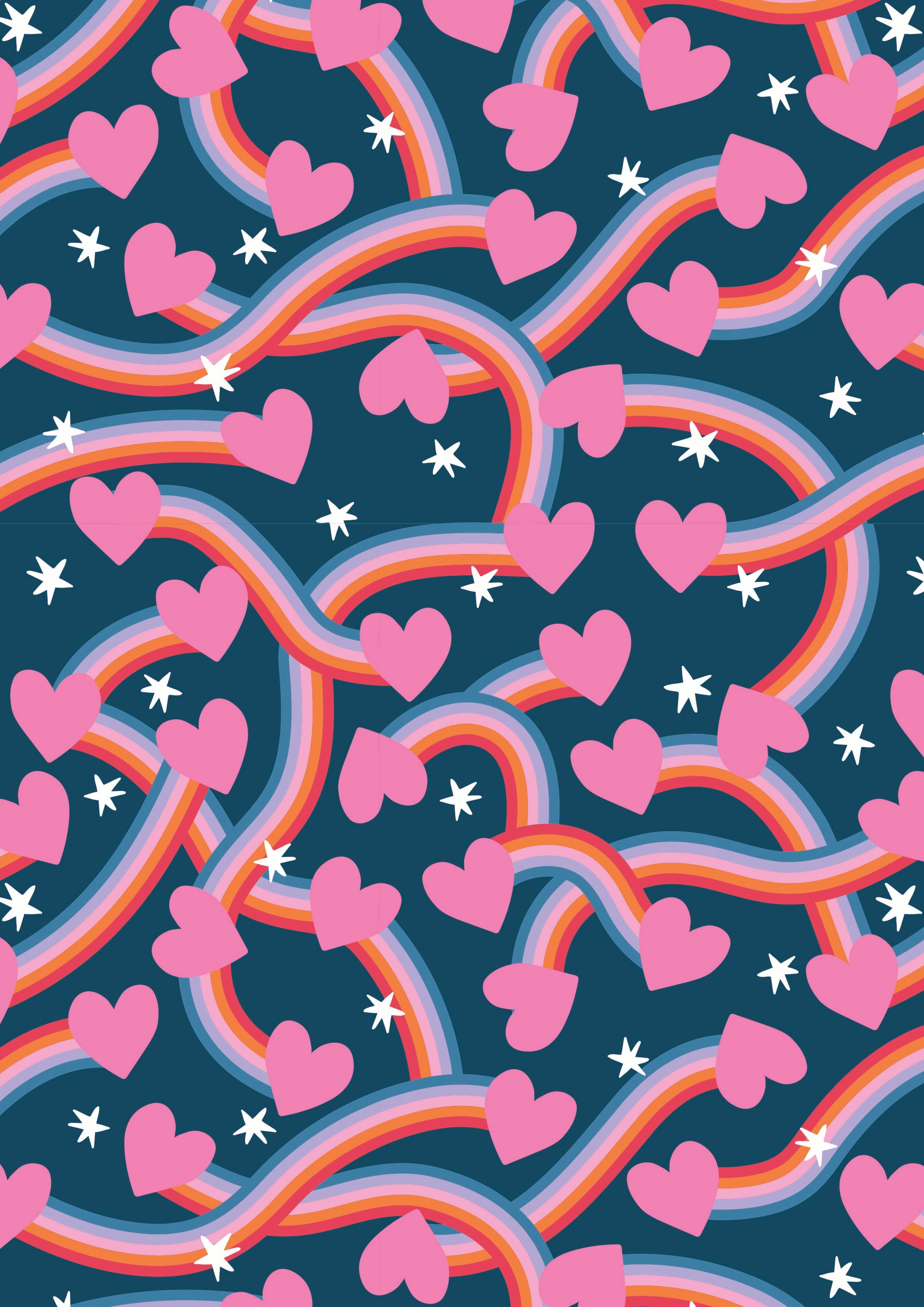 Rainbow Hearts