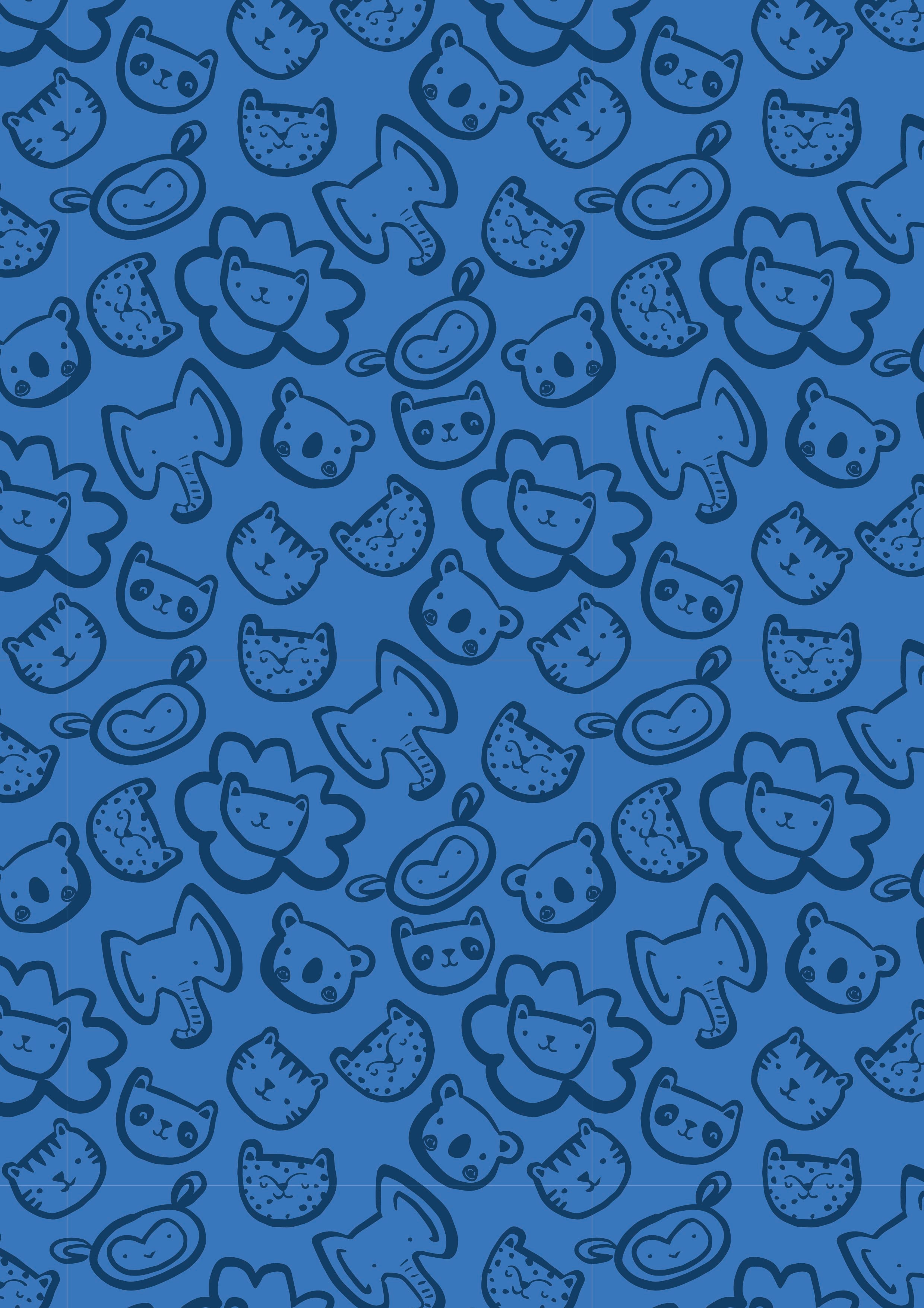 Animal Faces Mono