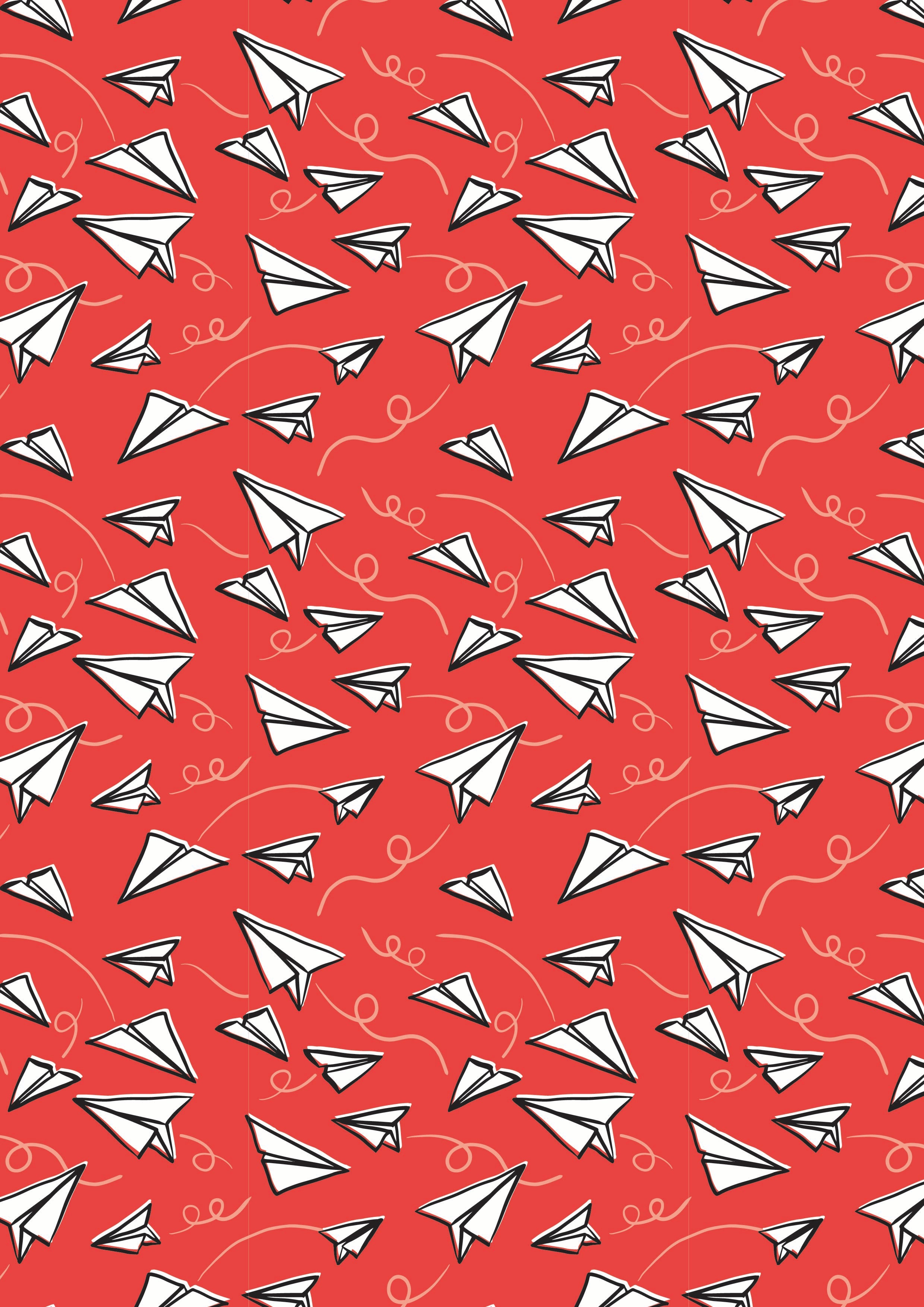 Paper Planes Red