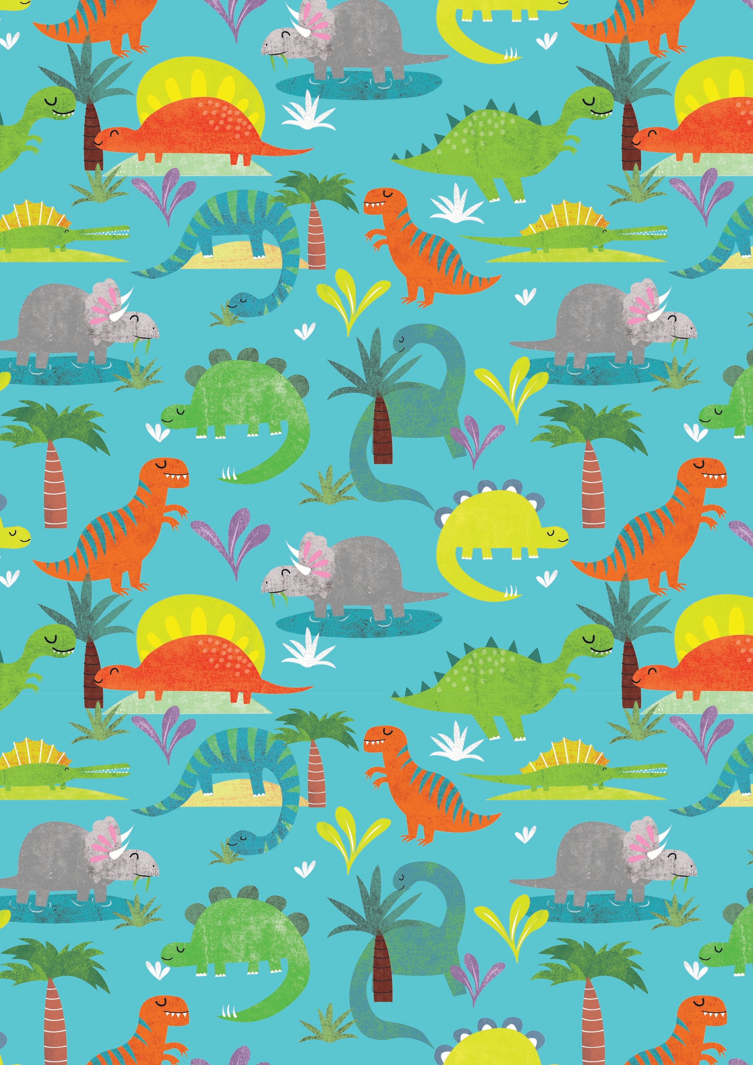 Textured Dinosaurs