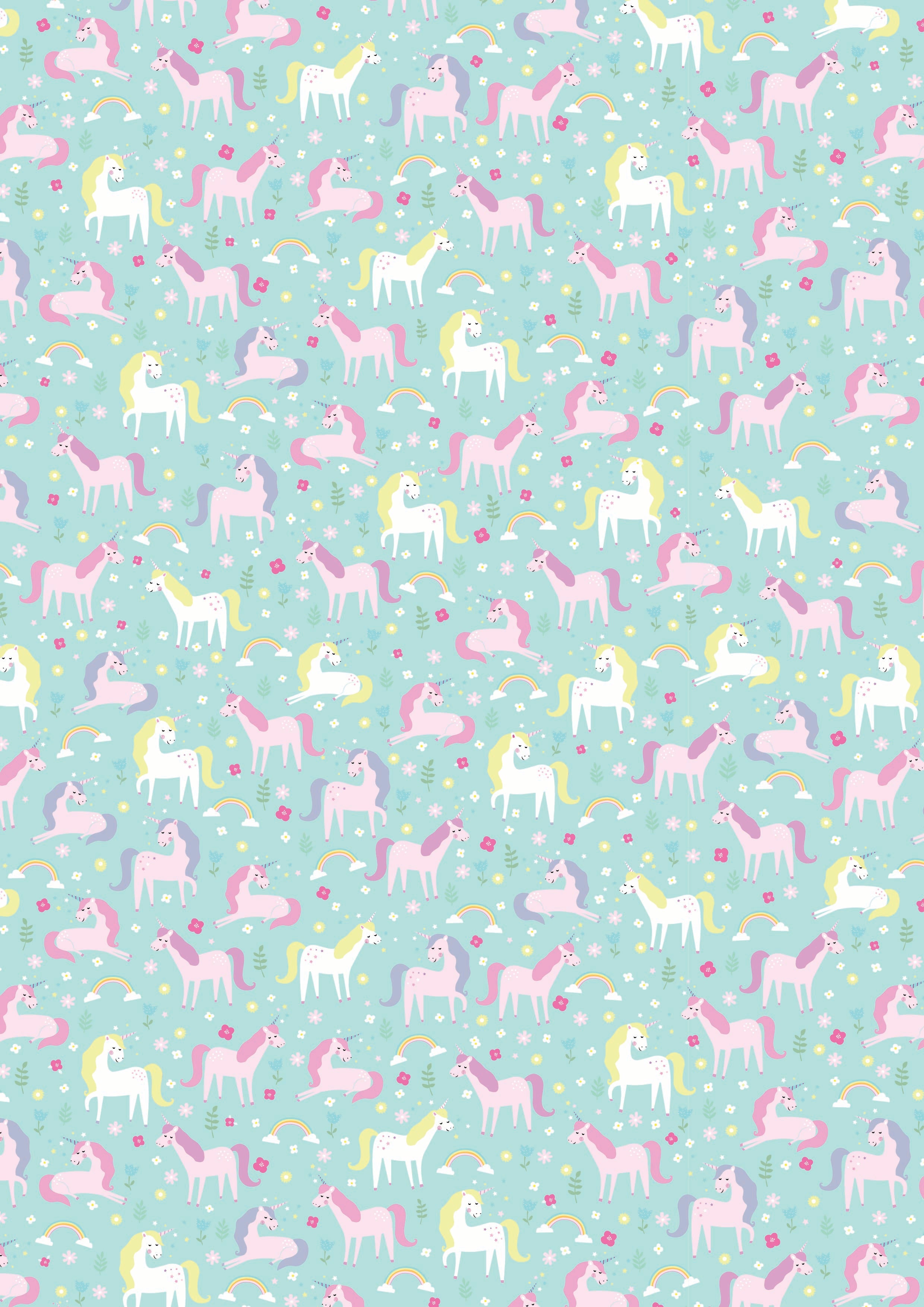 Unicorn Flowers Mint