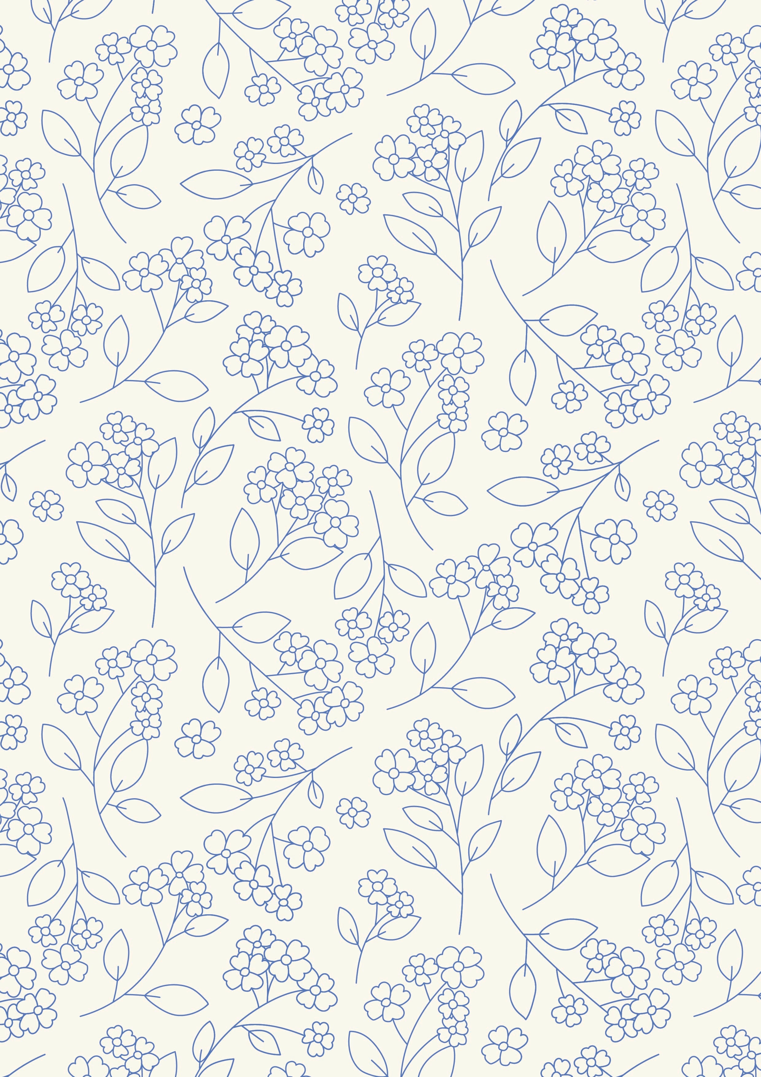 Linear Flower Sprig