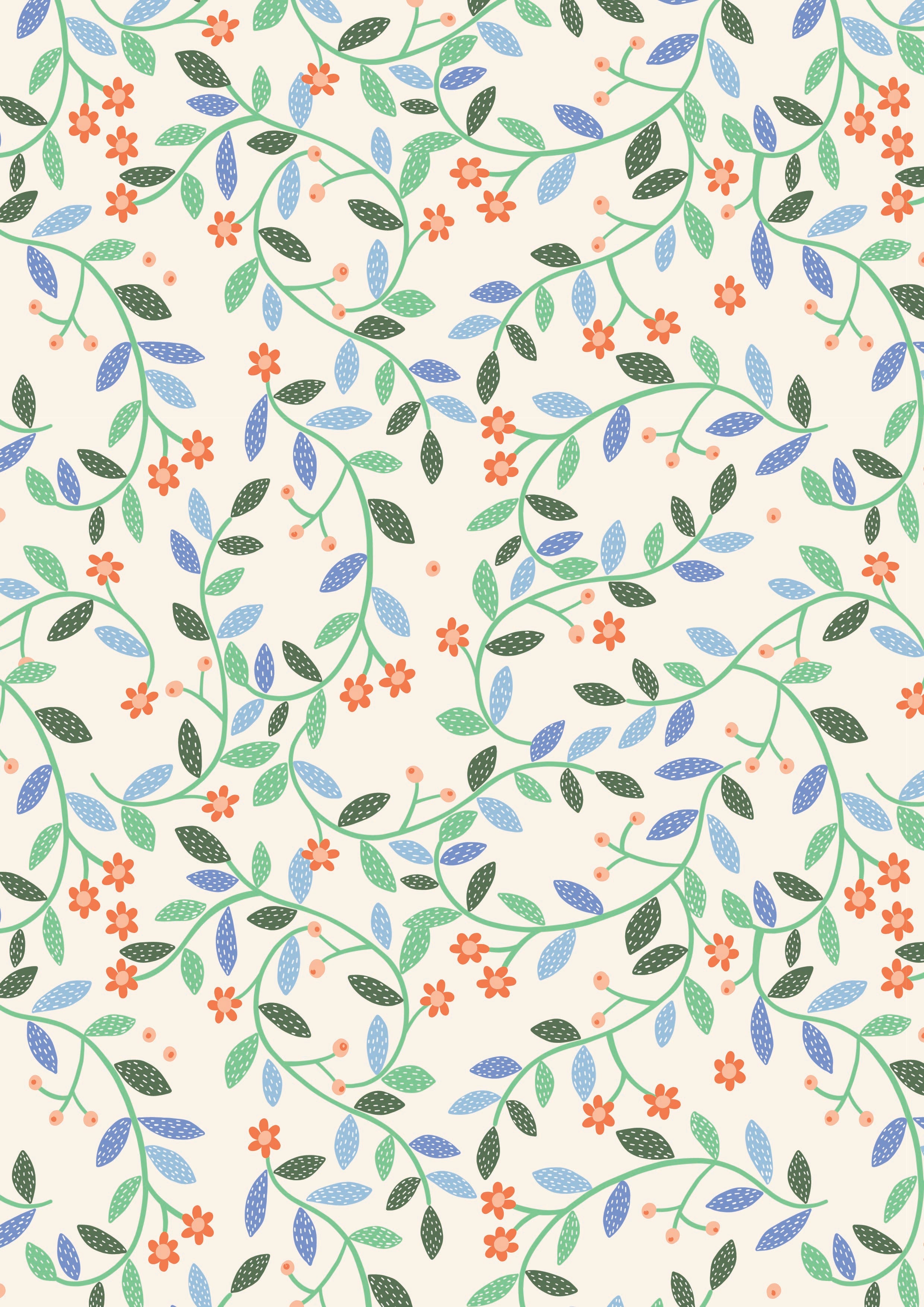 Trailing Floral Vines