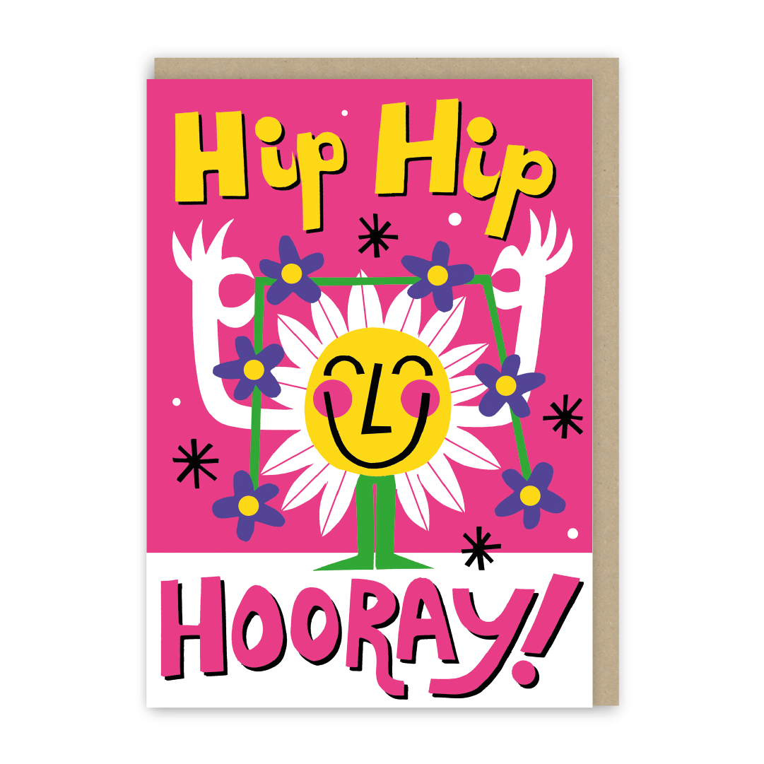Hip Hip Hooray Birthday Card