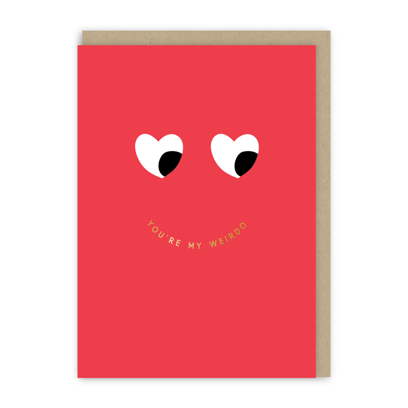 Smiley Pop You're My Weirdo Card-zoom-