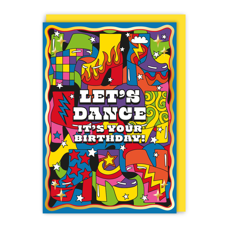 LET'S DANCE BIRTHDAY CARD-zoom-