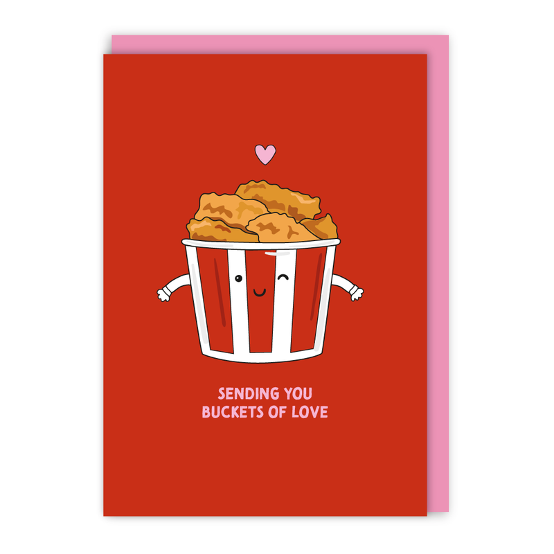 Buckets Of Love Valentine's Card-zoom-