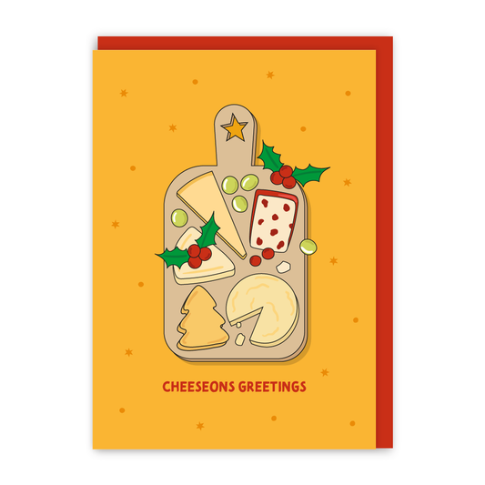 Cheesons Greetings Christmas Card