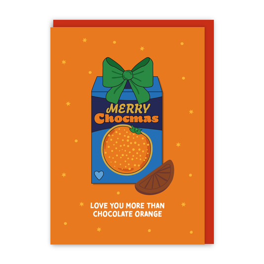 Merry Chocmas Christmas Card