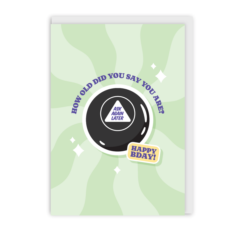 Ask Again Later Birthday Card-zoom-