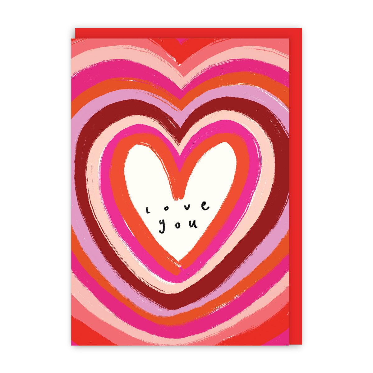 Groovy Heart Valentine's Card-zoom-1