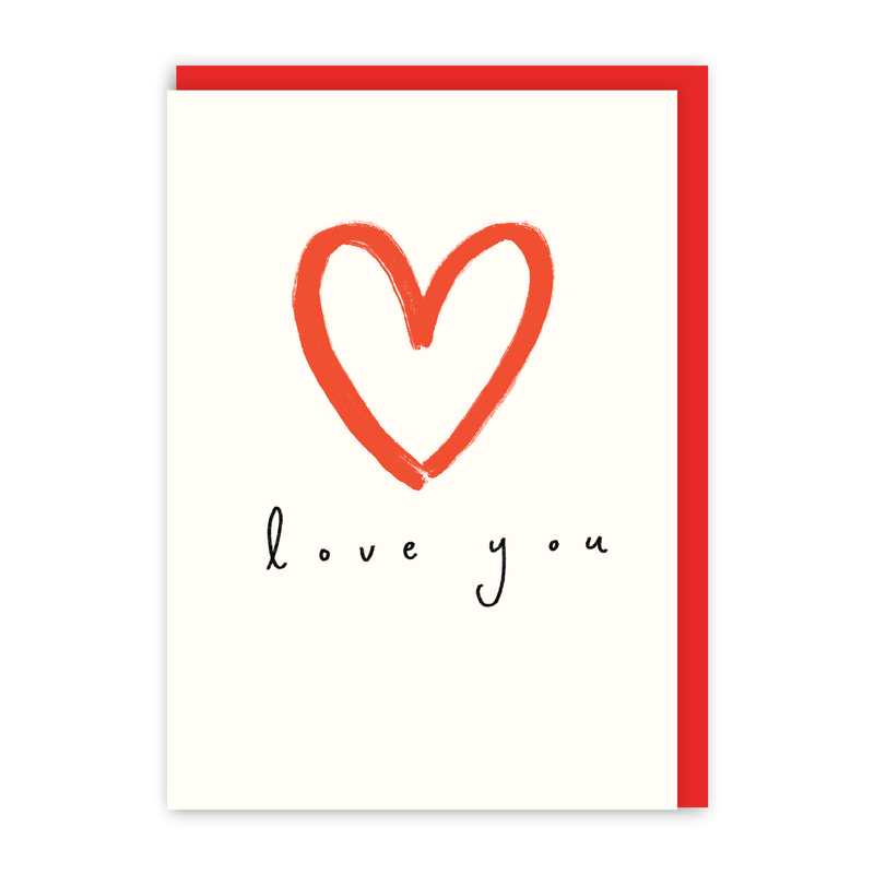 Love You Heart Valentine's Card-zoom-