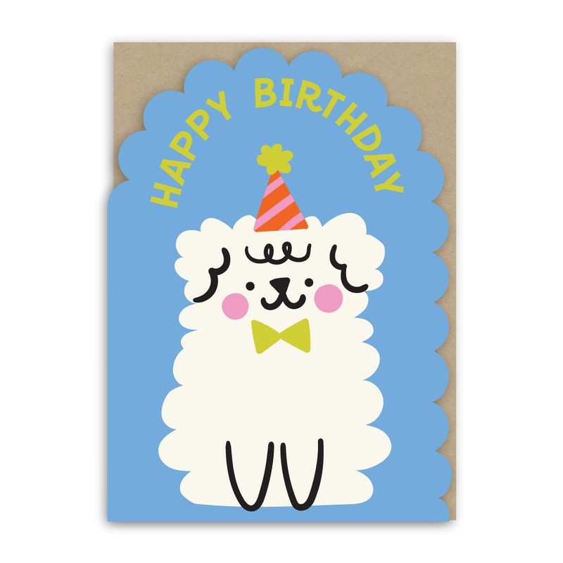 Party Dog Birthday Card-zoom-
