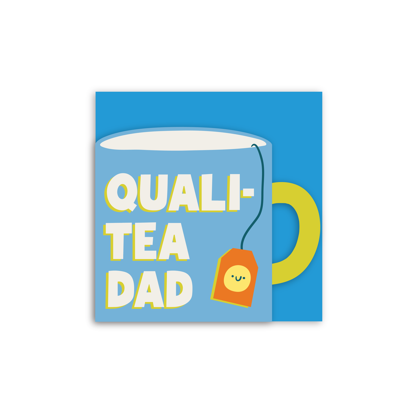 Qualitea Dad Cup Shaped Card