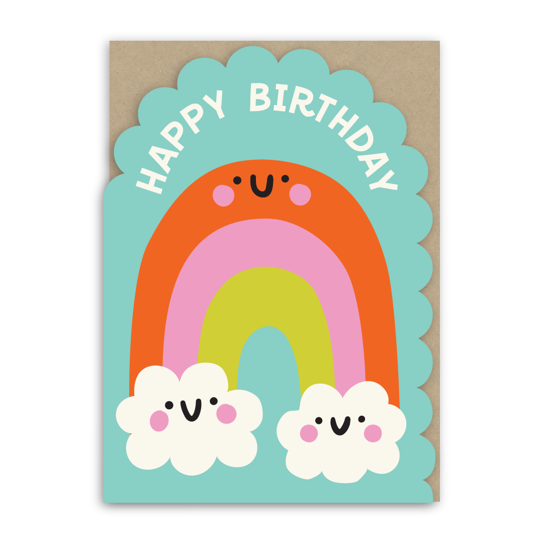 Rainbow Birthday Card